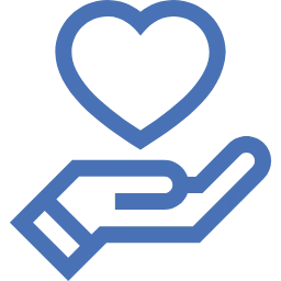 Patient care medical tourism support icon